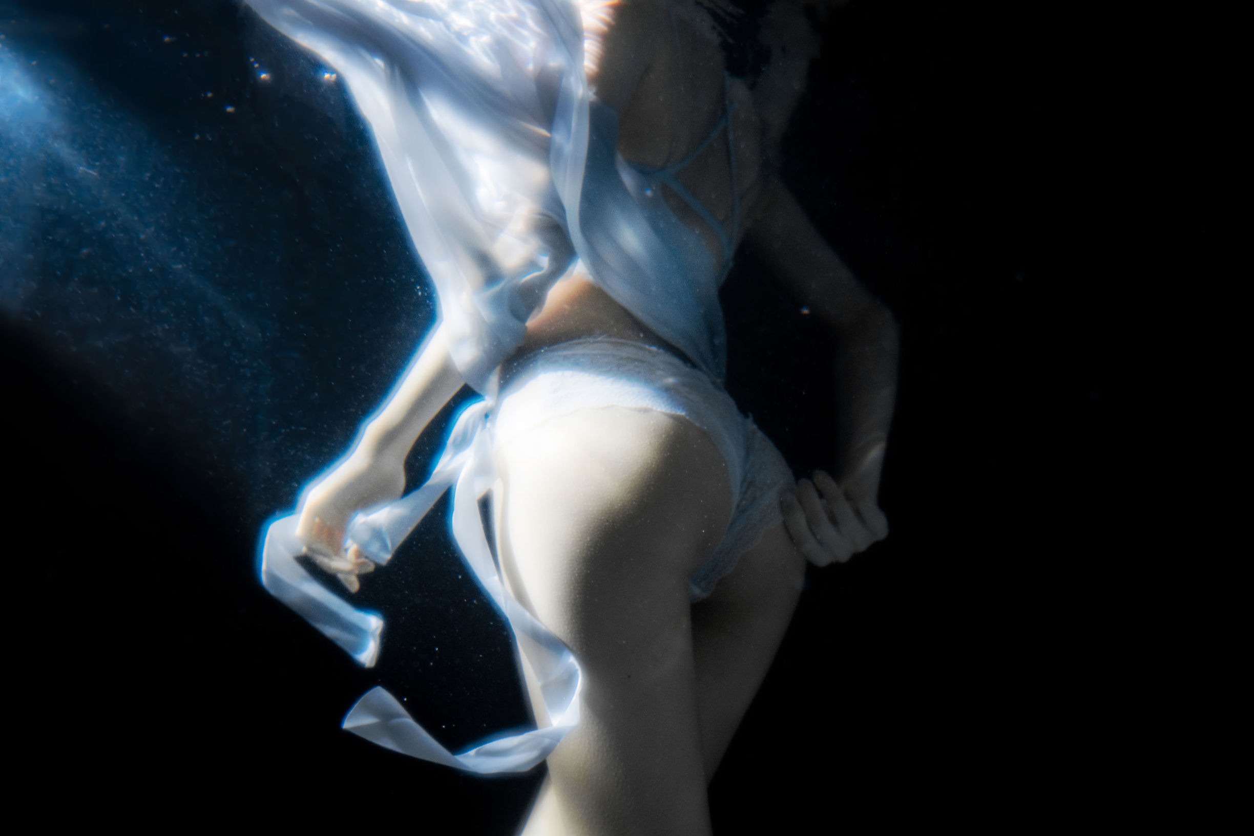 [网红COSER]萌系小姐姐木绵绵OwO清澈水下插图1